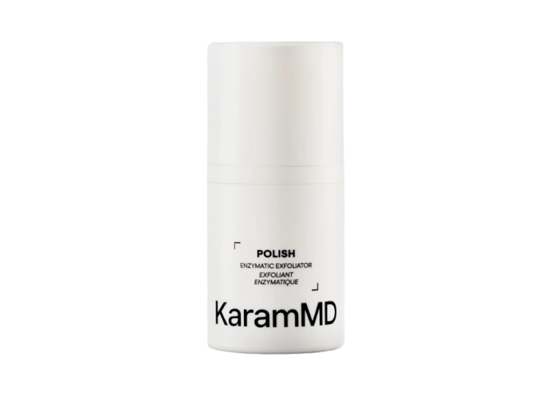 KaramMD Polish Enzymatic Exfoliator, 1.5 oz/43 g