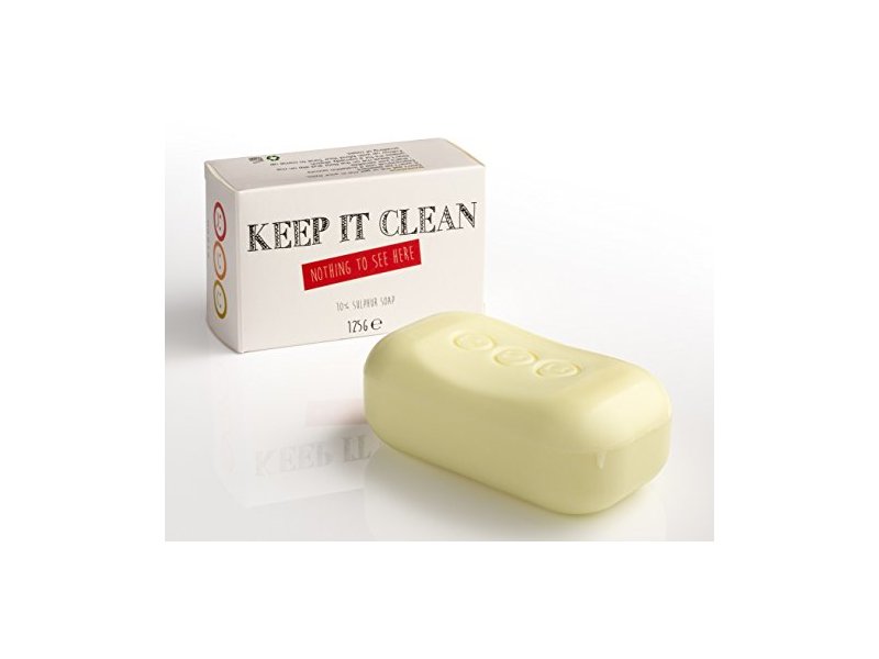 Keep It Clean Nothing To See Here 10% Sulphur Soap, 125 g