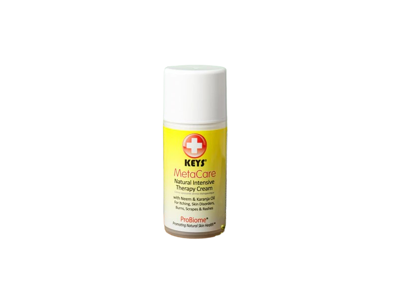 Keys ProBiome Meta Care Natural Intense Therapy Cream, Neem & Karanja Oil, 3.4 fl oz/100 mL