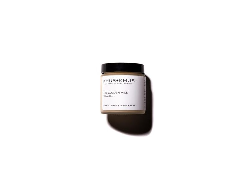 Khus+Khus Modern Herbal Fusion The Golden Milk Cleanser, 14 oz/120 mL