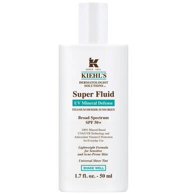 Super Fluid UV Mineral Defense Titanium Dioxide Sunscreen Broad Spectrum SPF 50+