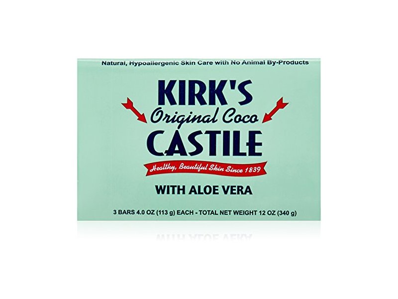 Kirk's Original Coco Castile With Aloe Vera, 4.0 oz