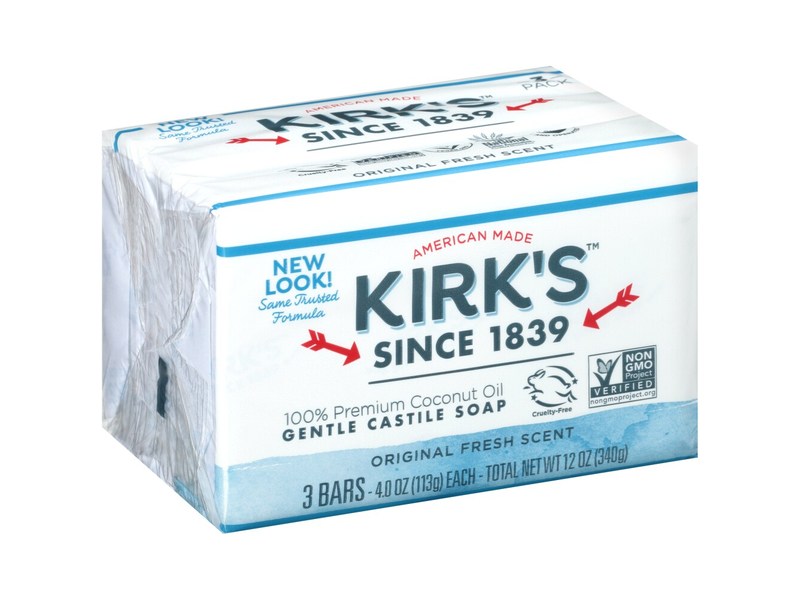 Kirk's Since 1839 Bar Soap, Fresh Scent