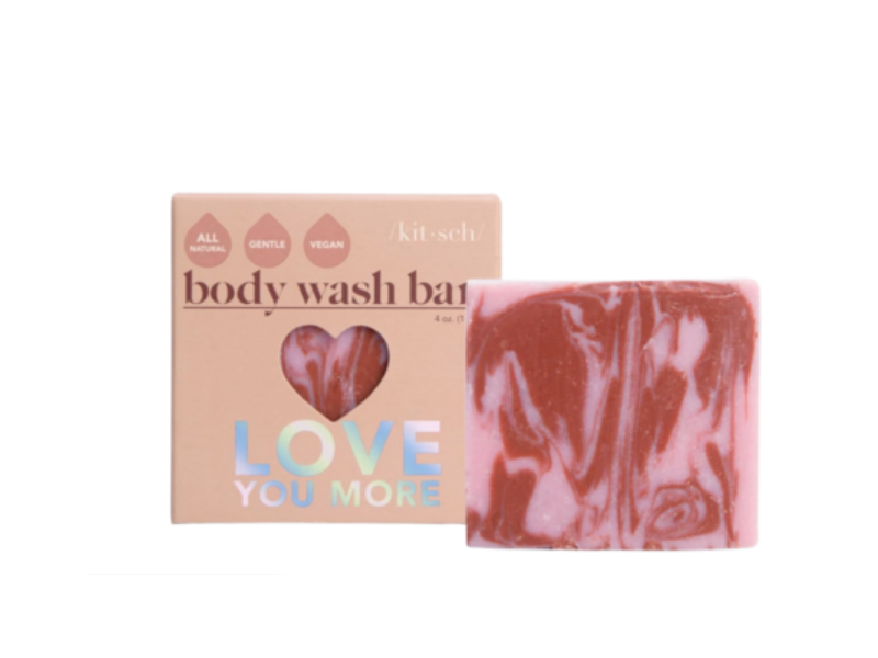 Kitsch Love You More Body Wash Bar, 4 oz/113 g