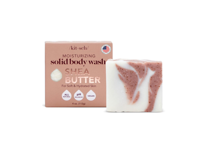 Kitsch Moisturizing Solid Body Wash, Shea Butter, 4 oz/113 g