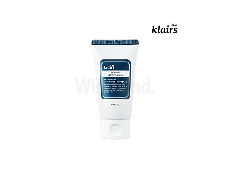 Klairs Rich Moist Soothing Cream, 60 mL