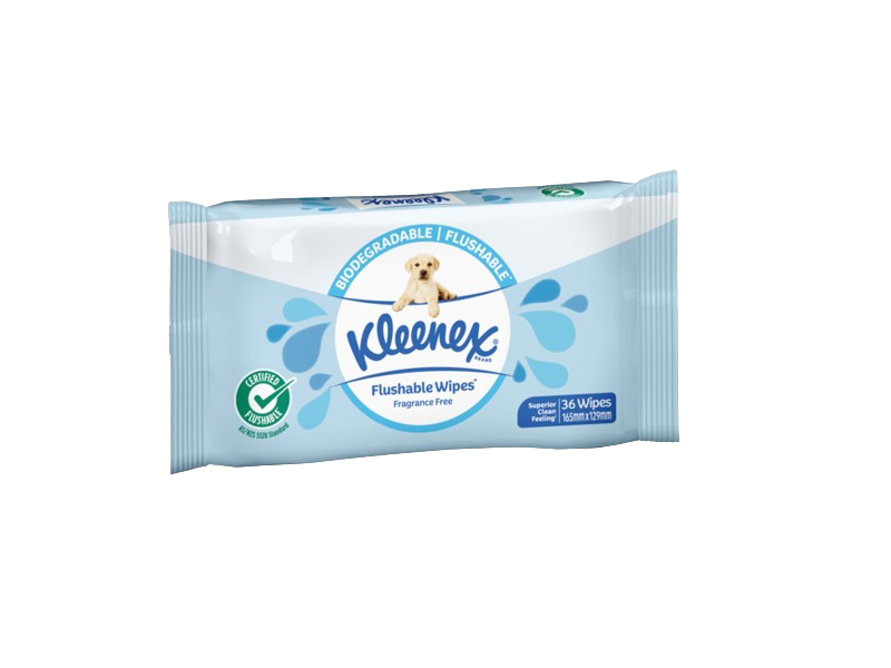 Kleenex Flushable Wipes, 36 Count