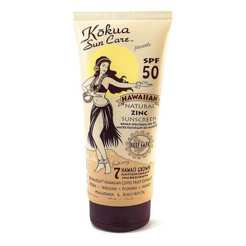 Hawaiian Natural Zinc Sunscreen