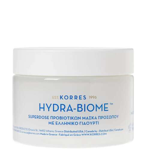 HYDRA-BIOME Probiotics Superdose Face Mask With Real Greek Yoghurt