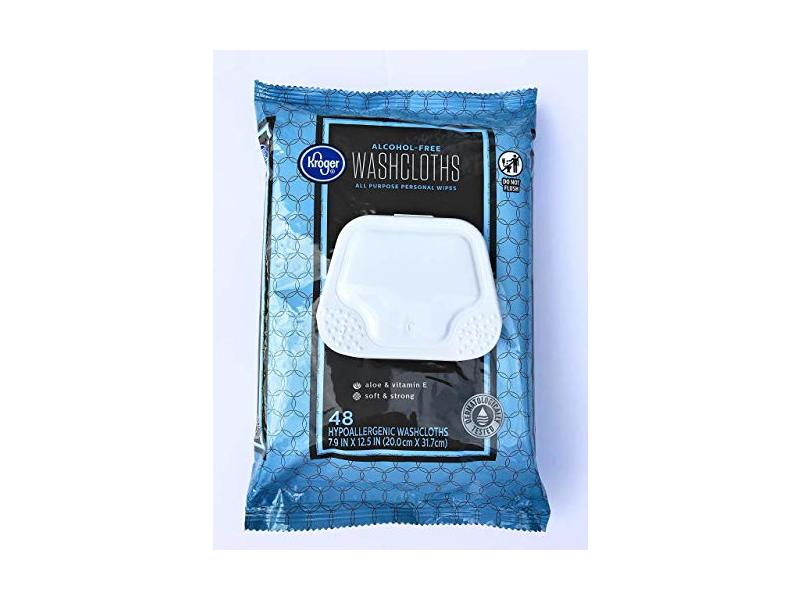 Kroger All Purpose Personal Washcloth, 48 count
