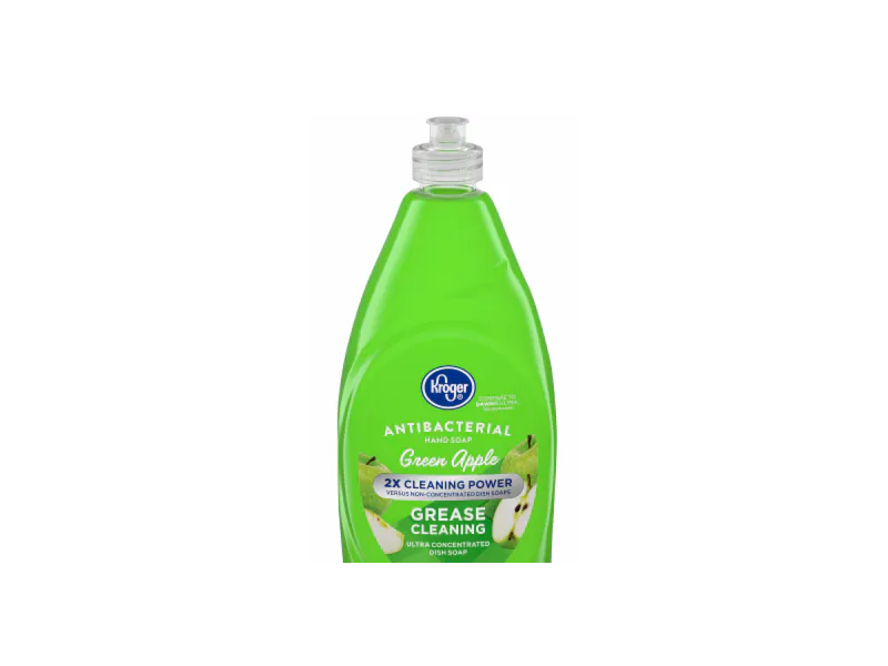 Kroger Antibacterial Hand Soap, Green Apple, 23 fl oz/328 mL