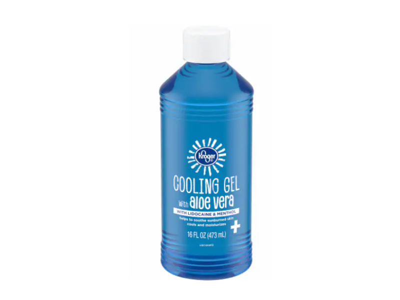 Kroger Cooling Gel, Lidocaine & Menthol, 16 fl oz/473 mL