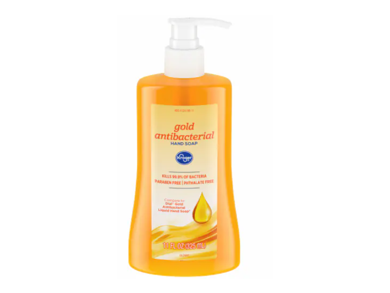Kroger Gold Antibacterial Hand Soap, 11 fl oz/325 mL