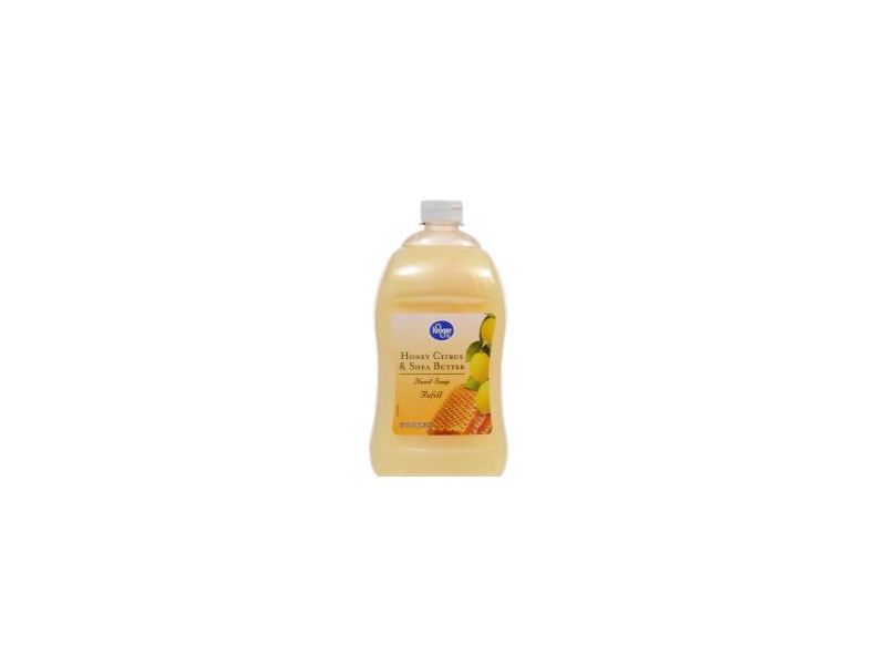 Kroger Hand Soap Refill, Honey Citrus & Shea Butter, 56 fl oz