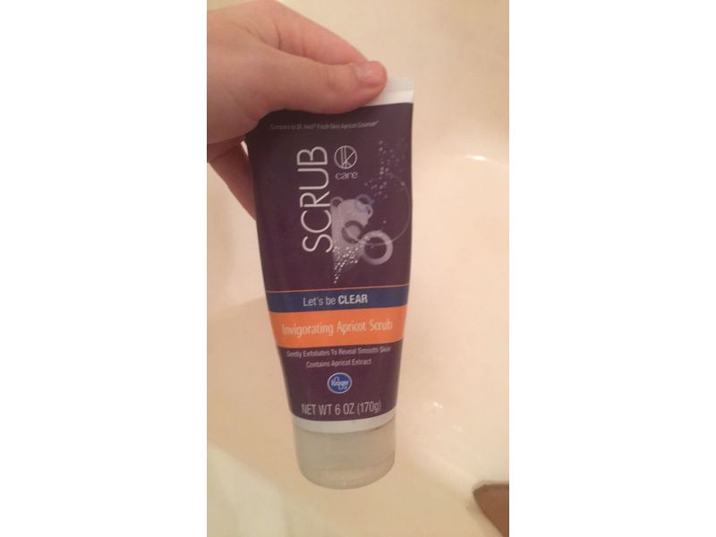 Kroger Invigorating Apricot Scrub, 6 oz