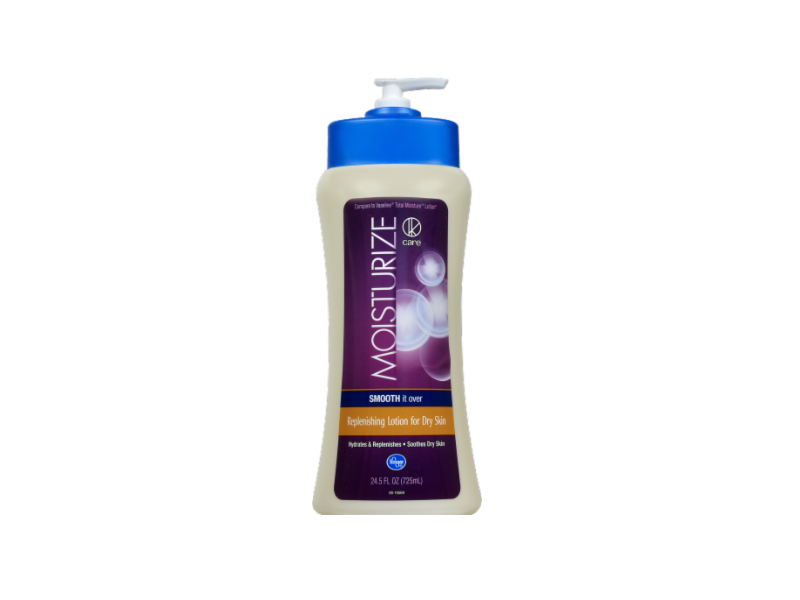 Kroger Moisturize Replenishing Lotion For Dry Skin, 24.5 fl oz/725 mL