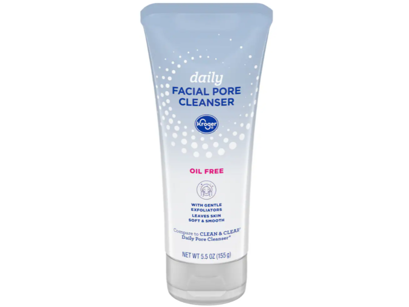 Kroger Oil Free Daily Facial Pore Cleanser, 5.5 oz/155 g