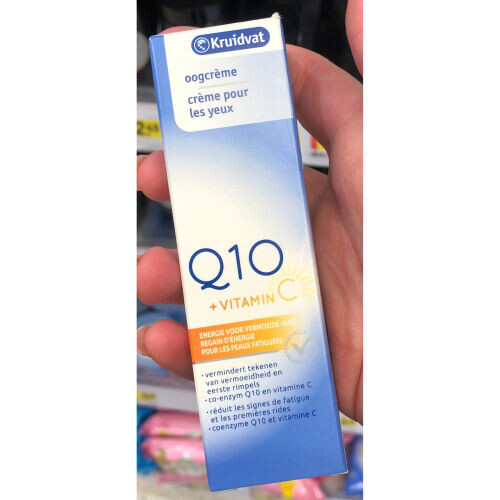 Q10 + Vitamin C Oogcreme