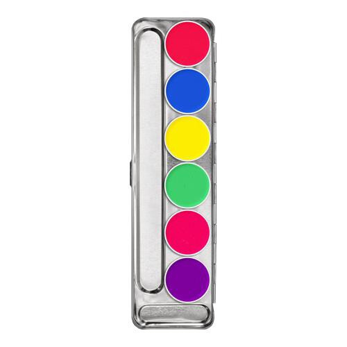 Aquacolor Uv-Dayglow Palette 6 Colors