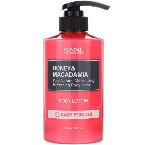 Honey & Macadamia Body Lotion Baby Powder