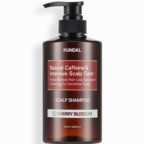 Natural Caffeine & Intensive Scalp Care Cherry Blossom Shampoo