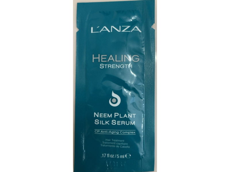 L'anza Healing Strength Neem Plant Silk Serum, 0.17 fl oz/5 mL