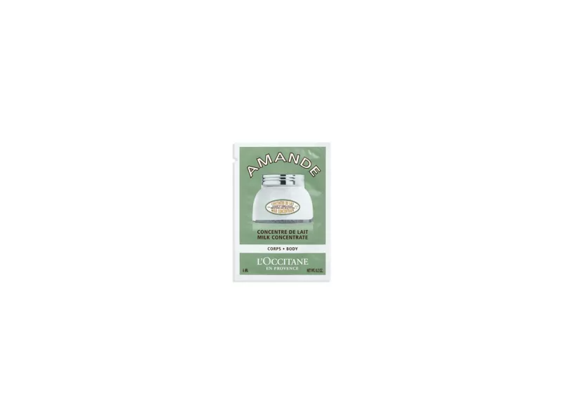 L'occitane Amande Milk Concentrate Corps Body, 0.2 oz/6 mL