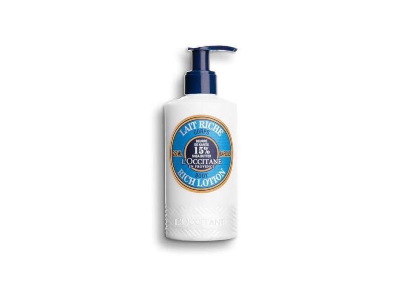 L'Occitane En Provence Body Rich Lotion, Shea Butter, 8.4 fl oz/250 mL