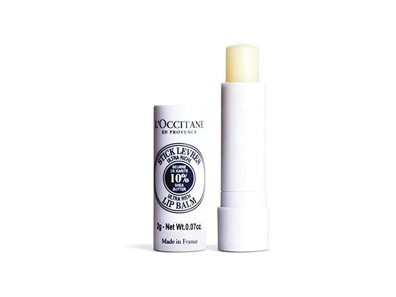 L'Occitane Ultra-Rich 10% Shea Butter Nourishing Lip Balm Stick, 0.07 oz