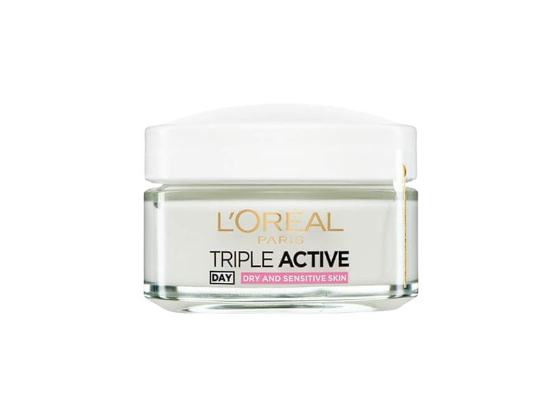L'oreal Paris Triple Active Day Multi - Protection Moisturizer, Vitamin E + Ceramide + UV Filter, 50 mL