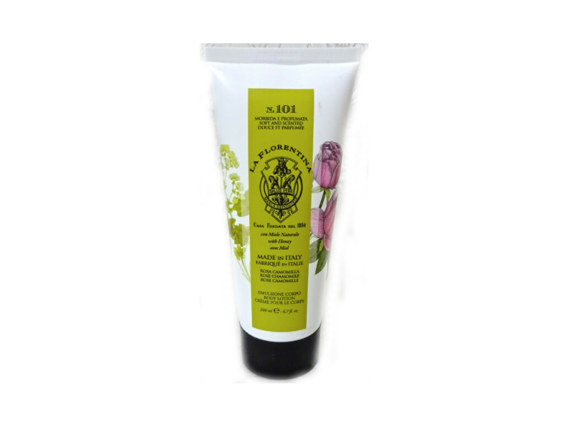 La Florentina Rose & Chamomile Body Lotion, 200 mL/6.7 oz