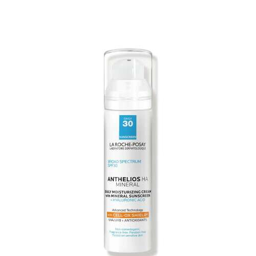 Anthelios 100% Mineral Sunscreen Moisturizer With Hyaluronic Acid SPF 30