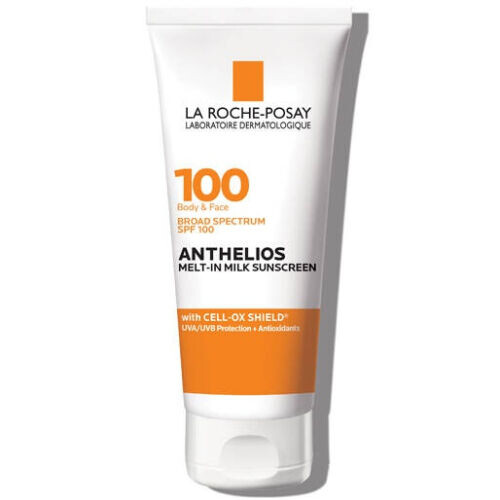 Anthelios Melt-In Milk Sunscreen For Face & Body SPF 100