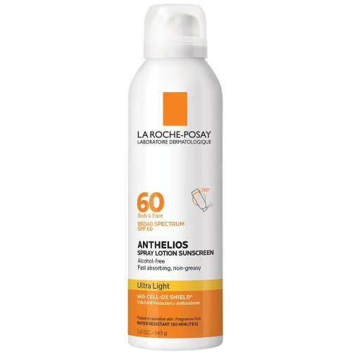 Anthelios Ultra-Light Sunscreen Spray Lotion SPF 60