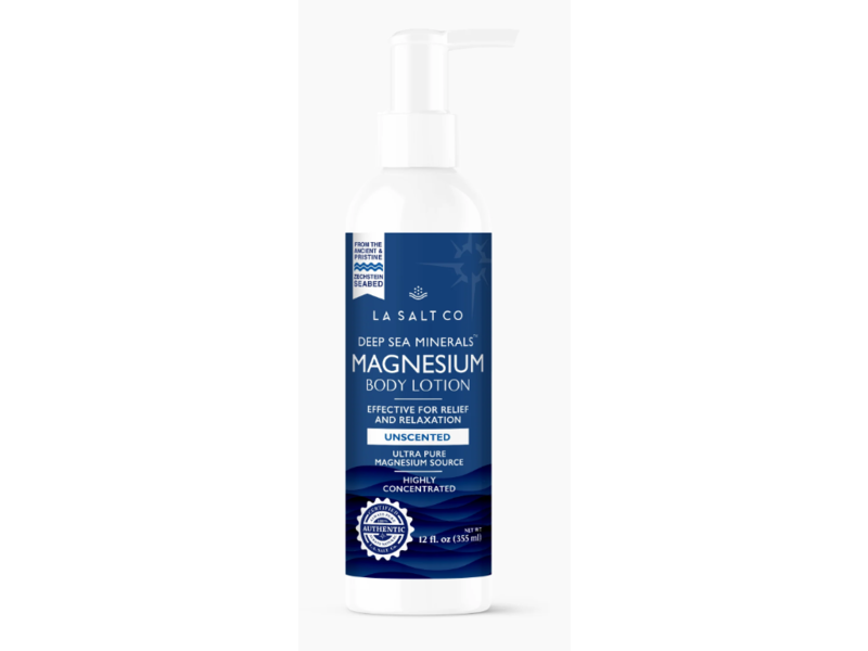 La Salt Co Deep Sea Minerals Magnesium Body Lotion, 12 fl oz/355 mL