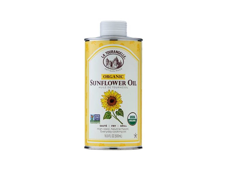 La Tourangelle Organic Sunflower Oil, 16.9 fl oz/500 mL