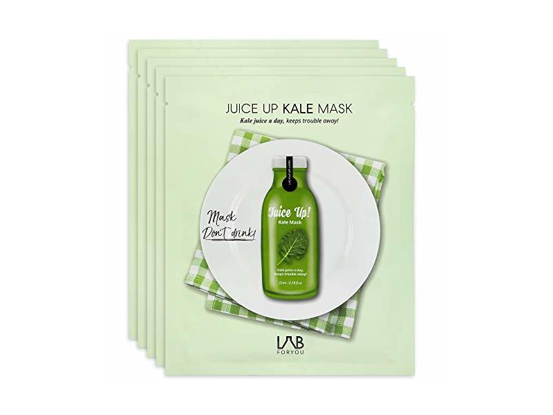Lab For You Juice Up Kale Sheet Masks (5 Count)