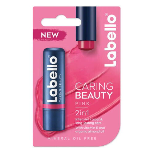 Caring Beauty Pink 2in1 Lip Balm