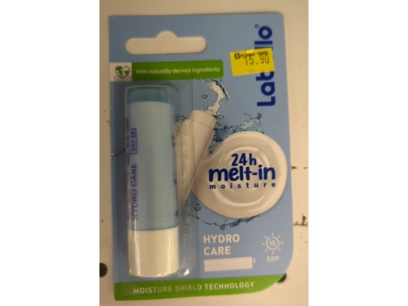 Labello Hydro Care Lip Balm, SPF 15, 4.8 g