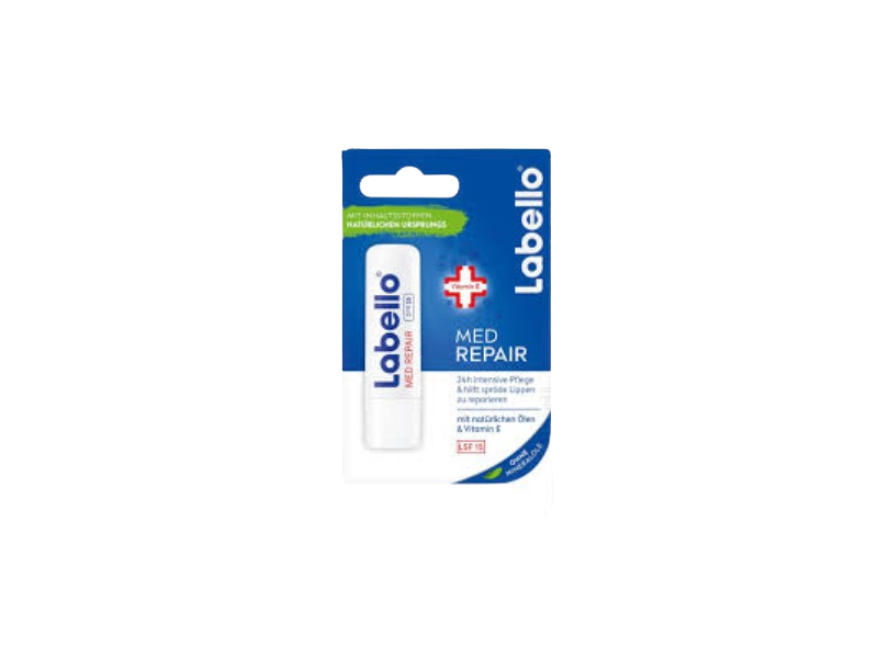 Labello Med Repair Moisturizing Lip Balm, SPF 15, 4.8 g
