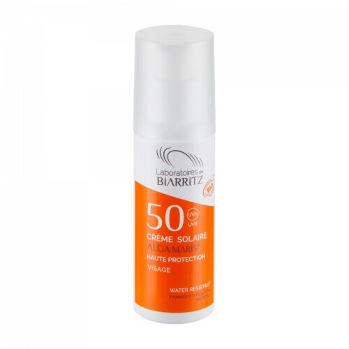 Certified Organic SPF 50 Face Sunscreen