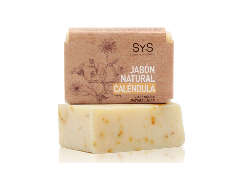 Laboratorio Sys Jabon Natural Bar Soap, Calendula, 100 g