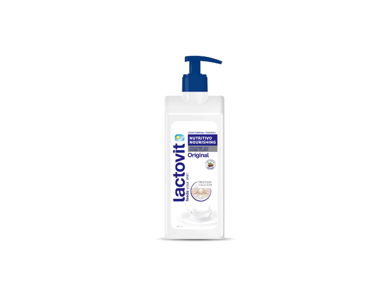 Lactovit Nutritive Body Milk, Original, 13.5 fl oz/400 mL