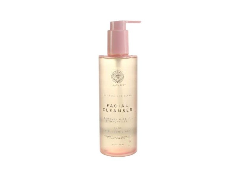 Lacuna So Fresh & Clean Facial Cleanser, Aloe Hyaluronic Acid, 8 fl oz/237 mL