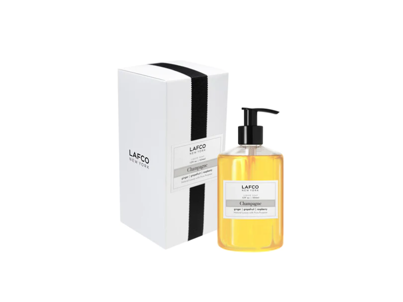 Lafco Champagne Liquid Soap, 12 fl oz/355 mL