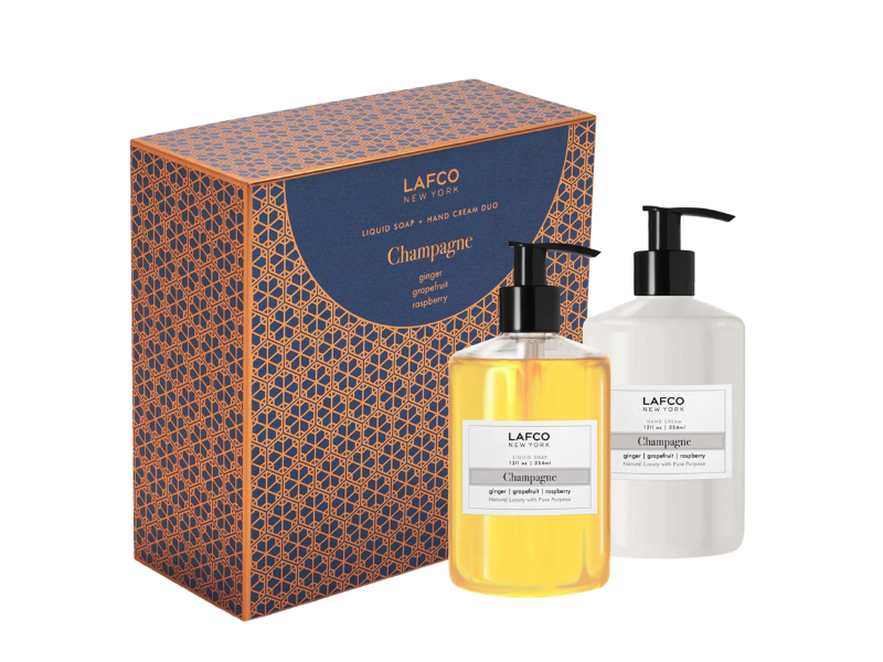 Lafco Champagne Liquid Soap & Hand Cream Duo