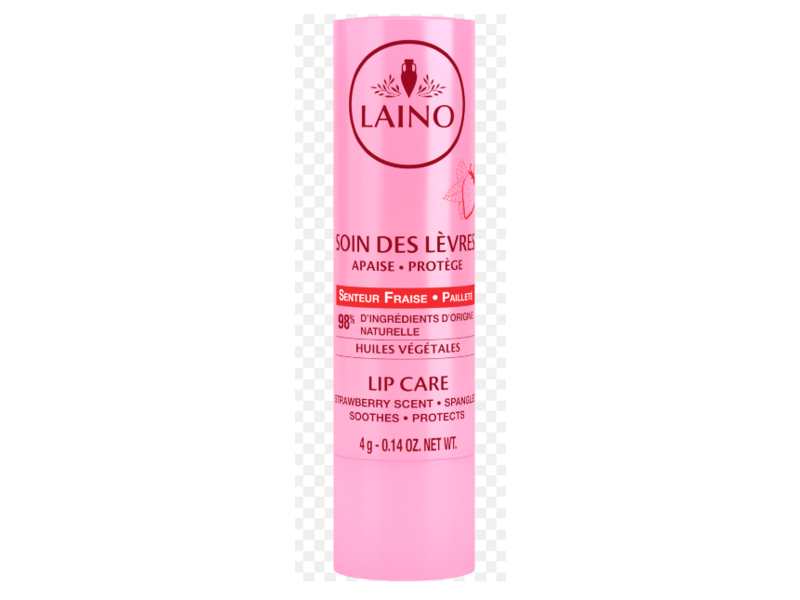 Laino Lip Care, Strawberry Scent, 0.14 oz/4 g