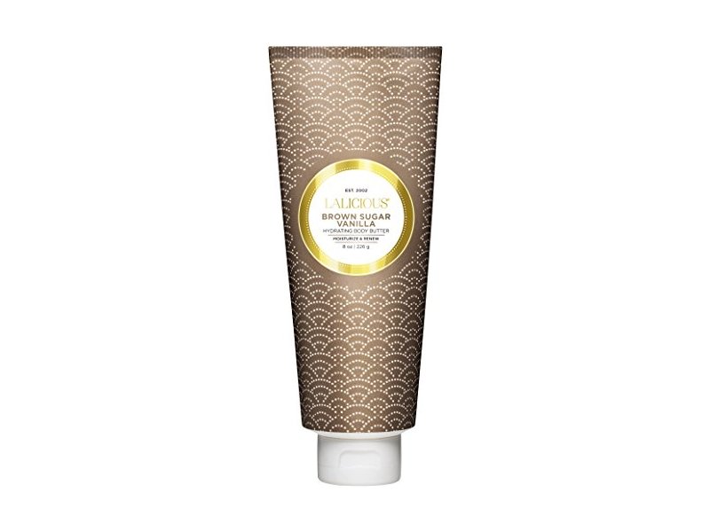 Lalicious Brown Sugar Vanilla Hydrating Body Butter, 8 oz