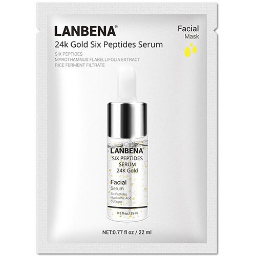 Six Peptides Serum Facial Mask