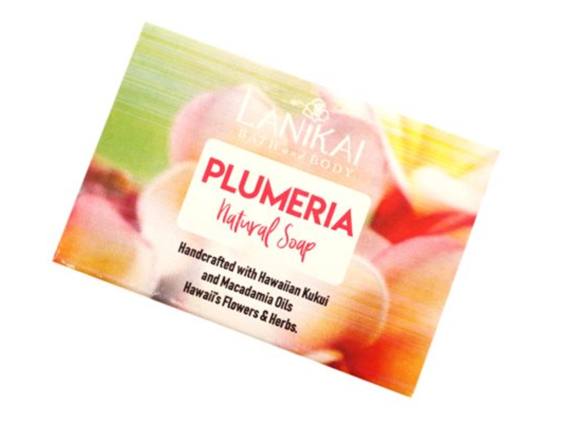 Lanikai Plumeria Natural Soap, 4.5 oz